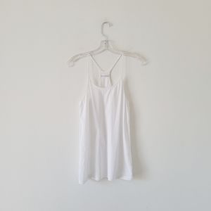 Lacausa Racerback Top White